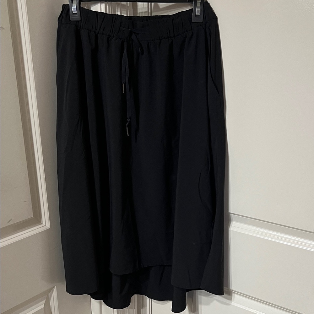 lululemon athletica Black High Low Skirt